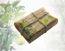 Натуральное мыло "Базилик и Бергамот"